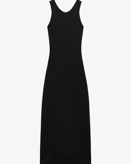 Stretch Contouring Dress with Buckle - Zara