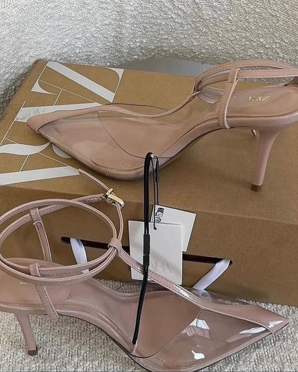 Salto Mule  vinil - Zara