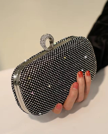 Carteira Clutch Metalizada