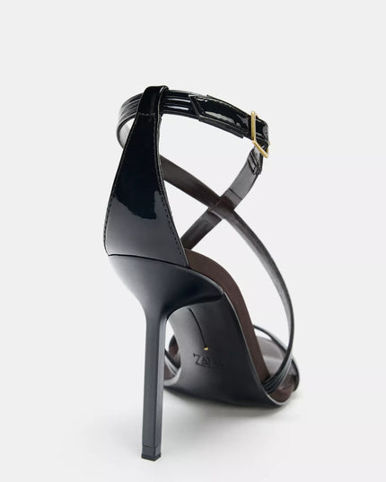 ZARA - Black High Heel Sandal