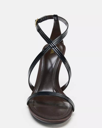 ZARA - Black High Heel Sandal