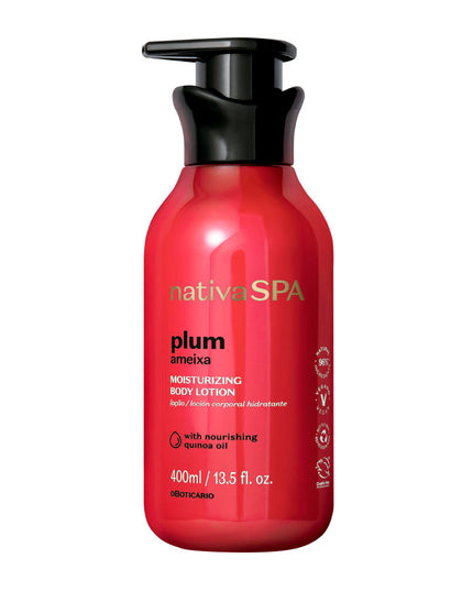 Nativa SPA Plum Moisturizing Lotion, 400ml