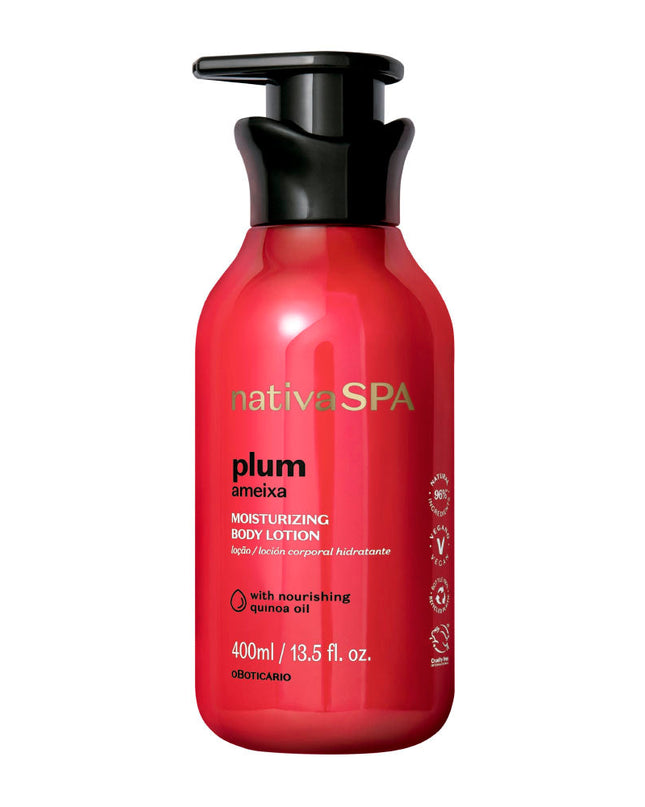 Nativa SPA Plum Moisturizing Lotion, 400ml