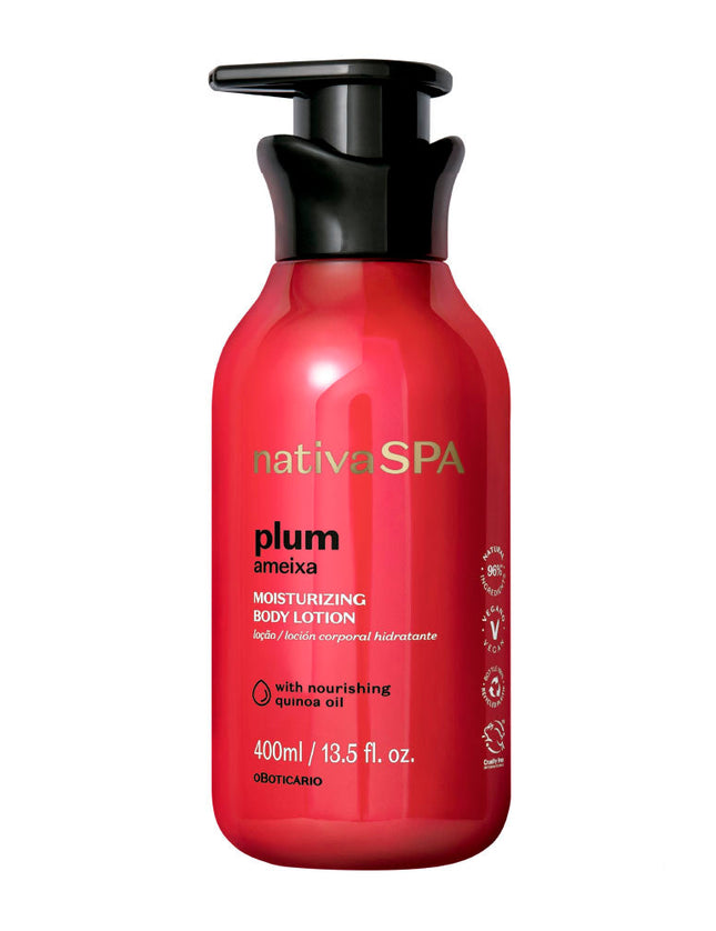 Nativa SPA Plum Moisturizing Lotion, 400ml