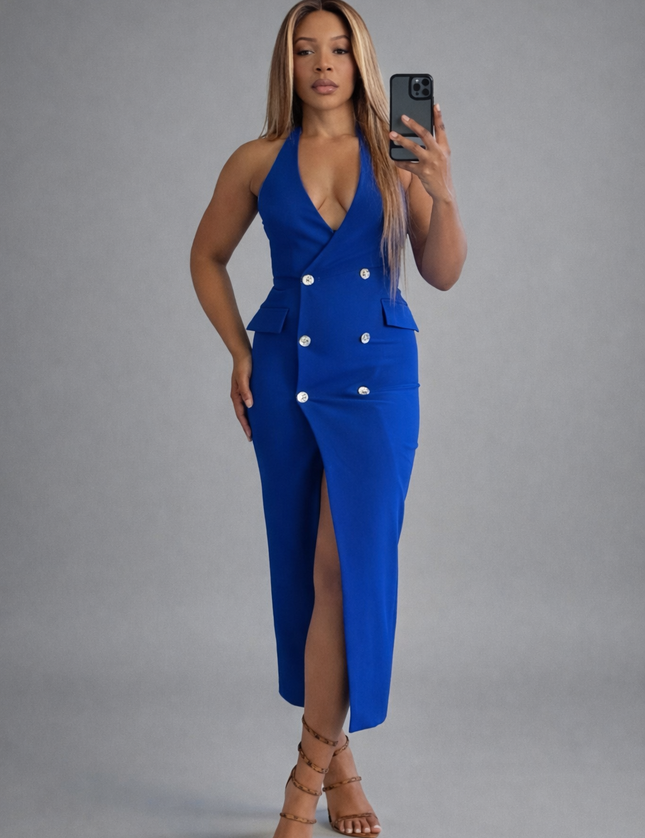𝐙𝐀𝐑𝐀 - CROSSED TUBE MIDI DRESS