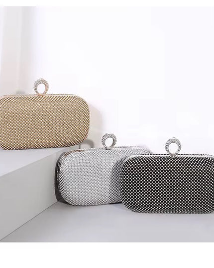Carteira Clutch Metalizada