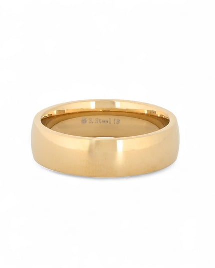 Thick steel ring, 6mm, GB