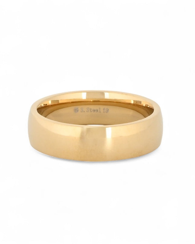 Thick steel ring, 6mm, GB