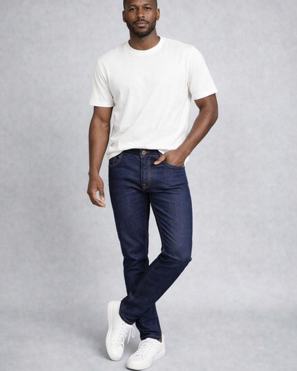 Men's Dark Blue Jeans