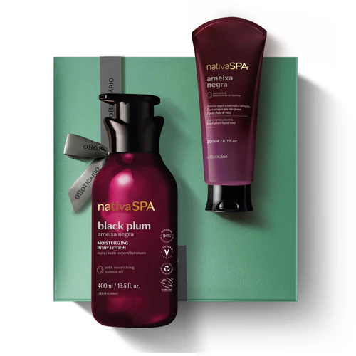 Nativa SPA Black Plum Relaxing Bathroom Kit