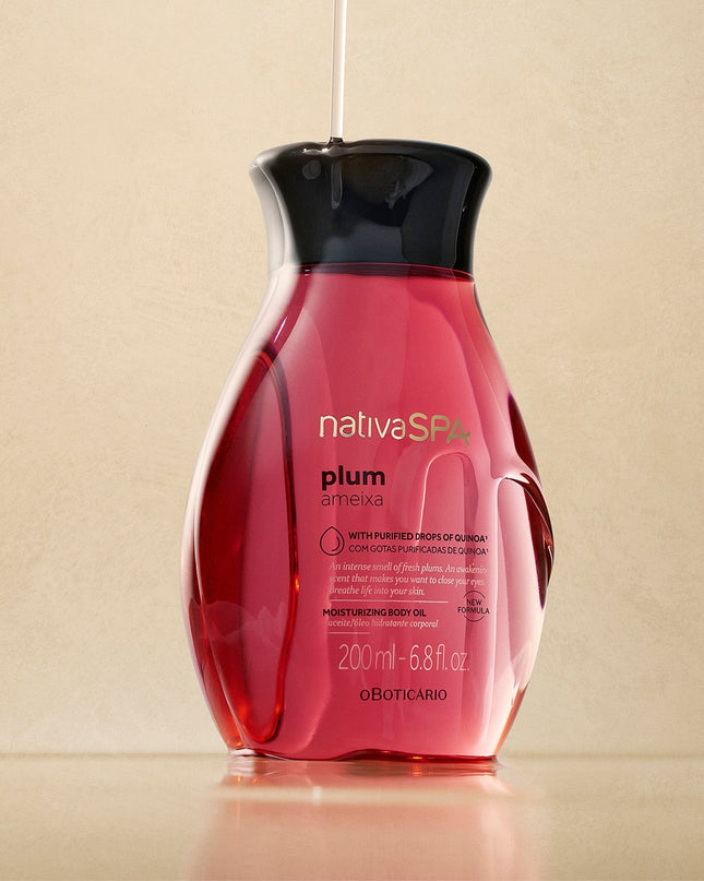Nativa Spa Plum Moisturizing Oil, 200ml 