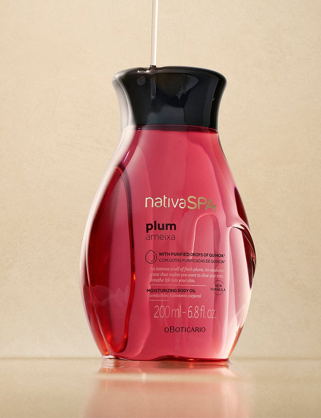 Nativa Spa Plum Moisturizing Oil, 200ml 