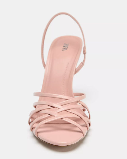 Zara - Pink strappy sandals