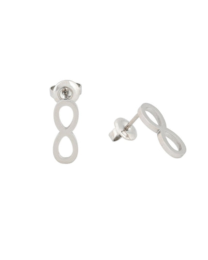 GB Infinity Steel Earrings
