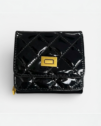 Wallet with Coin Purse and Shoulder Strap