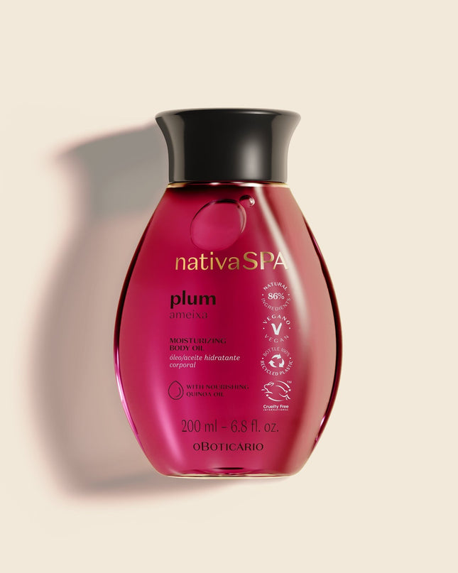 Nativa Spa Plum Moisturizing Oil, 200ml 