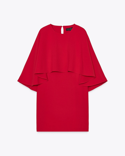 VESTIDO CURTO CAPA