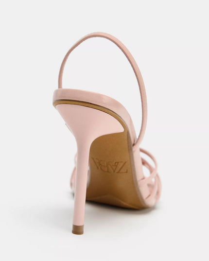 Zara - Pink strappy sandals