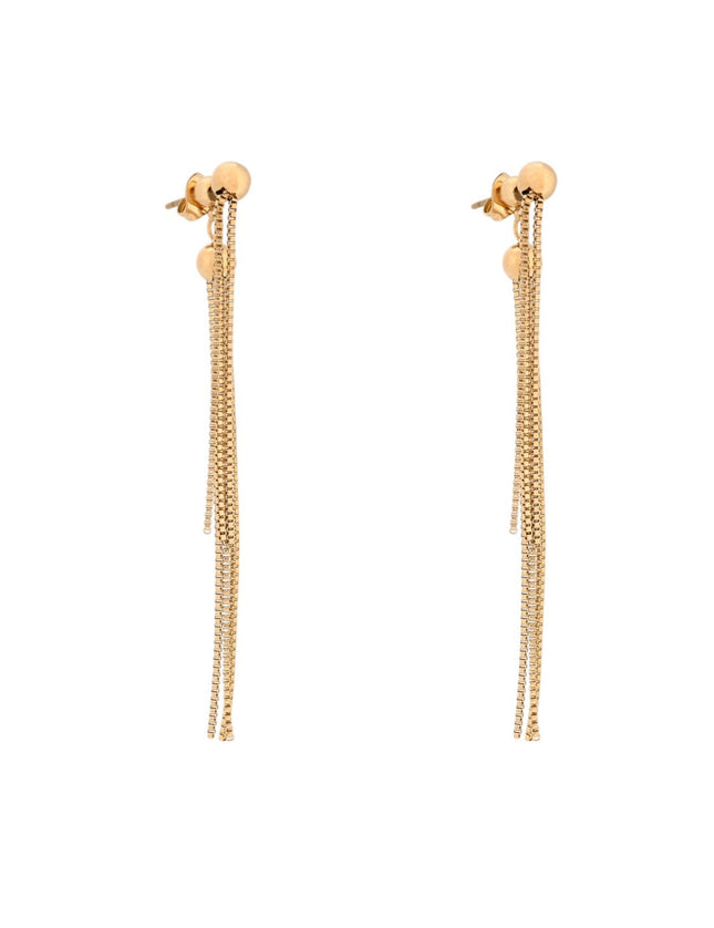 GB long ball steel earrings
