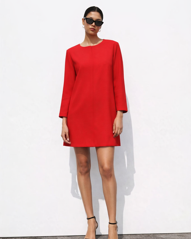 𝐙𝐀𝐑𝐀 - Mini crepe dress