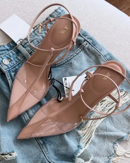 Salto Mule  vinil - Zara