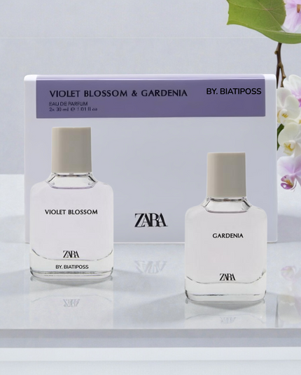 ZARA Duo Pack Violet Blossom + Gardenia