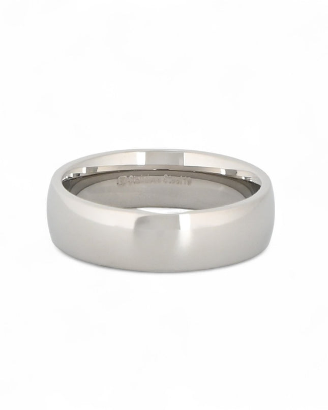 Thick steel ring, 6mm, GB