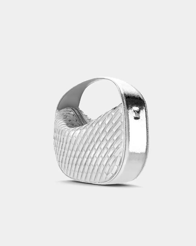 ZARA - Handbag with braided embellishment